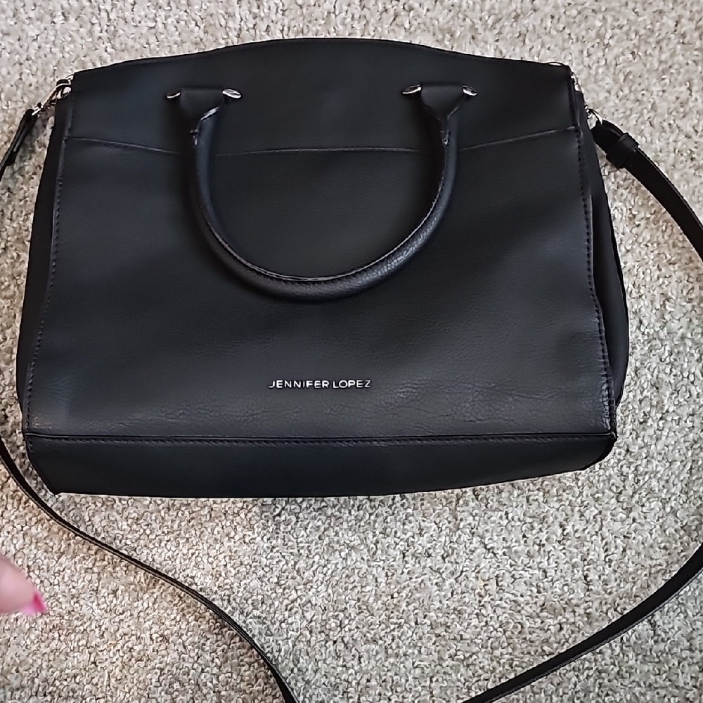 Jennifer Lopez Black Satchel Timeless Design